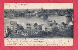 Bonn, Panorama- Small Size, Divided Back, Ed. Lichtdruck V. Zedler & Vogel N°4426, Cancelled And Mailed 25.1.1906. - Bonn