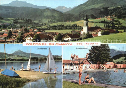 72455269 Wertach Gruentensee Schwimmbad Panorama Wertach - Autres & Non Classés