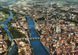 72455184 Regensburg Stadtansicht Luftbild Regensburg - Regensburg