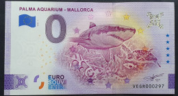 BILLETE 0 Euro Souvenir 0 € ESPAÑA: VEGR 2023-1 PALMA AQUARIUM - MALLORCA - Altri & Non Classificati