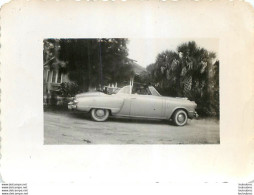 AUTOMOBILE STUDEBAKER CHAMPION CONVERTIBLE PHOTO ORIGINALE A REHOBOTH BEACH 9 X 6 CM A2 - Auto's