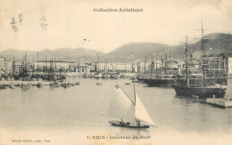 Postcard France Nice Harbour Sailing Vessel - Other & Unclassified