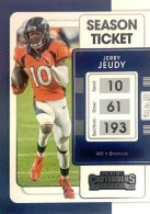 29 Jerry Jeudy Denver Broncos - Panini Contenders Season Ticket Football US NFL 2021 - Other & Unclassified