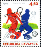 285013 MNH CROACIA 2012 CAMPEONATO DE EUROPA DE FUTBOL - Croatia