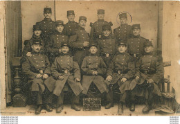 CARTE PHOTO CLASSE 1909 AVEC TEXTE AU VERSO CITANT LA FOIRE AUX PAINS D'EPICES - Andere & Zonder Classificatie