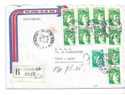 Lettre SABINE Timbres  PNU Lettre Recommandée Du 20-9-78 - Tarifas Postales