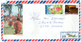 1981  De PAPEETE TAHITI Envoyée à SAVERNE 67 - Briefe U. Dokumente