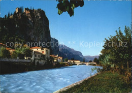 72454666 Arco Trentino Fiume Sarca E Castello Arco - Sonstige & Ohne Zuordnung