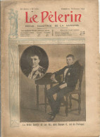 Le Pèlerin Revue Illustrée N° 1624 16 Février 1908  Assassinat Amélie Manuel Portugal Lisbonne Maroc Darksibat Algérie - Andere & Zonder Classificatie