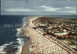 72454395 Wangerooge Nordseebad Strand Fliegeraufnahme Wangerooge - Wangerooge