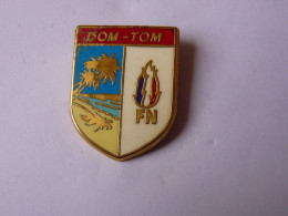 Pins FN DOM TOM FRANCE OUTRE MER - Cities