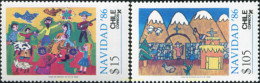 303394 MNH CHILE 1986 NAVIDAD - Cile