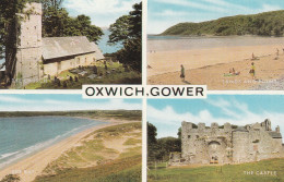 Postcard - Oxwich, Gower - 4 Views - Card No.1160122 - Very Good - Unclassified