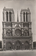 Postcard - Paris - Façade De La Cathedral Notre Dame (1163-1260) - Very Good - Sin Clasificación