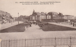 Postcard - Boulogne-sur-Mer, Le Casino Et General San-Martin E.S. - Card No.63 - Good - Non Classés