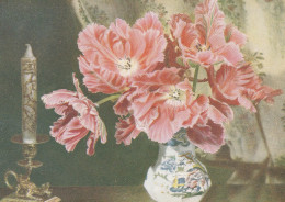 Postcard - Parrot Tulips, Have Heavy Heads - Found In De Reszke Cigarettes - No.14 Of 30  - Very Good - Ohne Zuordnung