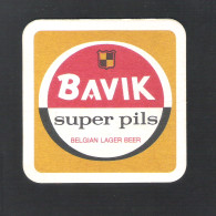 BIERVILTJE - SOUS-BOCK - BIERDECKEL - BAVIK - SUPER PILS   (B 173) - Bierdeckel