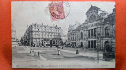 CPA (49) Angers. Place Du Ralliement .Le Grand Hôtel Et Le Théâtre .  (8A.574) - Angers