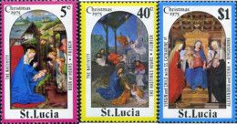 674962 MNH SANTA LUCIA 1975 NAVIDAD - Ste Lucie (...-1978)