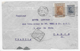AIR FRANCE 1934 Par Avion Uruguay Montevideo Francia Paris Air Mail Airmail Cover Enveloppe POR VIA AEREA - Airplanes