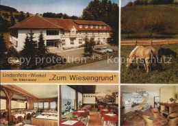 72453609 Winkel Odenwald Restaurant Cafe Zum Wiesengrund Gastraeume Pferde Winke - Sonstige & Ohne Zuordnung