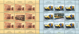 313746 MNH SERBIA 2013 EUROPA CEPT 2013 - VEHICULOS POSTALES - Serbie