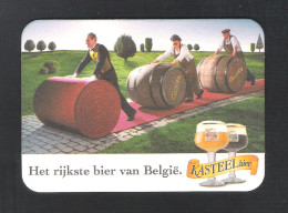 BIERVILTJE - SOUS-BOCK - BIERDECKEL - KASTEELBIER - INGELMUNSTER - HET RIJKSTE BIER VAN BELGIE   (B 179) - Sotto-boccale