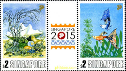 315270 MNH SINGAPUR 2013 FAUNA MARINA - Singapour (...-1959)