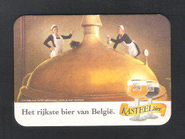 BIERVILTJE - SOUS-BOCK - BIERDECKEL - KASTEELBIER - INGELMUNSTER - HET RIJKSTE BIER VAN BELGIE   (B 180) - Bierdeckel