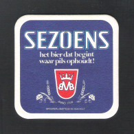 BIERVILTJE - SOUS-BOCK - BIERDECKEL - SEZOENS - BROUWERIJ MARTENS BOCHOLT    (B 183) - Bierdeckel