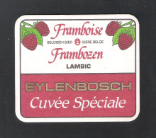 BIERVILTJE - SOUS-BOCK - BIERDECKEL - EYLENBOSCH -  FRAMBOZEN LAMBIC  (B 187) - Sotto-boccale