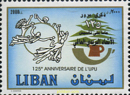 338081 MNH LIBANO 2002 125 ANIVERSARIO DE LA UPU - Liban