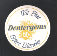 BIERVILTJE - SOUS-BOCK - BIERDECKEL - DENTERGEMS - WIT BIER  (B 193) - Sotto-boccale