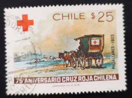 Sello De Chile Cruz Roja. - Cile