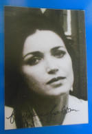 AUTOGRAPHE DE FRANCOISE FABIAN SUR CARTE - Schauspieler Und Komiker