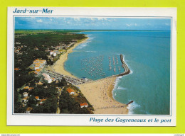 85 JARD SUR MER Vers Talmont St Hilaire N°202 Plage Des GAGRENEAUX Et Le Port - Talmont Saint Hilaire