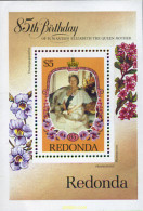 355157 MNH REDONDA 1985 85 ANIVERSARIO DE LA REINA MADRE - Autres & Non Classés