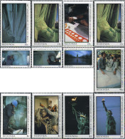 355177 MNH REDONDA 1987 100 ANIVERSARIO DE LA ESTATUA DE LA LIBERTAD - Autres & Non Classés