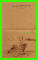BATEAU, SHIP, GOÉLETTE MONICA L (1941) - CONSTRUITE A MATANE, SERT AUX TRANSPORT DU BOIS - - Otros & Sin Clasificación