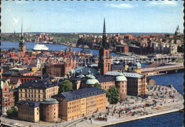 72451732 Stockholm Riddarholmen Och Gamla Sta'n Fran Stadshusets Torn Altstadt  - Schweden