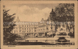 72451636 Wiesbaden Kaiser-Friedrich-Platz Mit Hotel Nassauer-Hof Wiesbaden - Wiesbaden