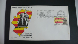 ESPAÑA 1984 - SPD - FDC - ESTAUTO DE AUTONOMIA DE ARAGON - EDIFIL Nº 2736 - FDC