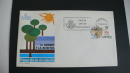 ESPAÑA 1984 - SPD - FDC - EL HOMBRE Y LA BIOSFERA - EDIFIL Nº 2748 - FDC