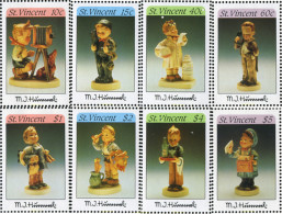 360162 MNH SAN VICENTE 1990 FIGURITAS DE HUMMEL - St.Vincent (...-1979)