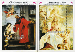 360160 MNH SAN VICENTE 1990 NAVIDAD. PINTURAS DE PETER PAUL RUBENS - St.Vincent (...-1979)