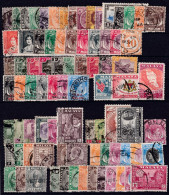 MALAYSIAN STATES 83 DIFFERENT STAMPS USED OFFER! - Federated Malay States