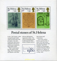 360593 MNH SANTA ELENA 1980 EXPOSICION FILATELICA INTERNACIONAL - LONDON-80 - Isla Sta Helena