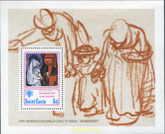 360652 MNH SANTA LUCIA 1979 AÑO INTERNACIONAL DEL NIÑO - Ste Lucie (...-1978)