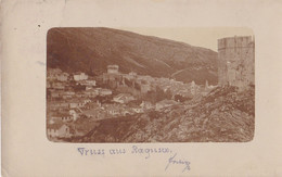 RAGUSA DUBROVNIK CA. 1910 PANORAMA - REAL PHOTO POSTCARD RPPC - Kroatien