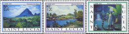 360701 MNH SANTA LUCIA 1993 PINTURA CARIBEÑA - St.Lucia (...-1978)